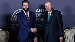 Cumhurbaşkanı Erdoğan, Suriye Cumhurbaşkanı Şara ile görüştü