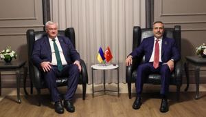 Dışişleri Bakanı Hakan Fidan, Ukrayna Dışişleri Bakanı Sybiha ile görüştü