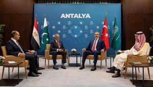 Antalyada Türkiye-Mısır-Pakistan-Suudi Arabistan Dışişleri Bakanları 3. Toplantısı