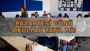 20 NİSAN PAZARTESİ YARIN OKULLAR VAR MI, TATİL Mİ İstanbul, Ankara, Şanlıurfa, Kahramanmaraş ve tüm illerde pazartesi günü okul var mı, yok mu