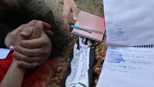 Belinay, Bayram, Kerem ve Zeynep... Mezarlıktaki defteri açanlar gözyaşlarını tutamadı