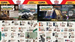 HAFTANIN İLK BİM AKTÜEL KATALOĞU SATIŞTA 24 Nisan Cuma BİM kataloğunda bu hafta hangi ürünler satışa sunulacak Paslanmaz Çelik Yemek Pişirme Seti, Emaye Demlik, İkili Sefer Tası, Portatif Kamp Mangalı...