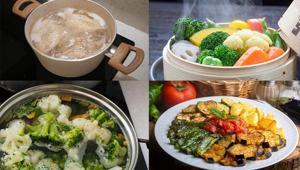 Haşlama, buharda pişirme, kızartma Hangi yöntem daha sağlıklı