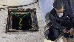 30 yıllık hükümlü kuyuda saklanırken yakalandı Mutfakta gizlenen düzenek ortaya çıktı