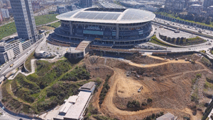 Galatasarayın Aslantepe Kapalı Spor Salonları ve Kamp Tesisi’nde temel 23 Nisanda atılıyor