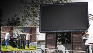 Şehrin göbeğinde korkunç olay Reklam panosunun ayağında insan cesedi bulundu