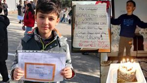 Okul saldırısında ölen Adnan’ın doğum günü görüntüsü ortaya çıktı: Masasındaki son dileği herkesi ağlattı