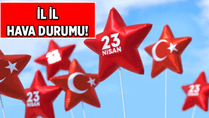 MGM AÇIKLADI ✨ Yarınki hava durumu nasıl, yağmurlu mu, güneşli mi 23 Nisan 2026 İstanbul, Ankara, İzmir ve diğer illerin yarınki hava durumu raporu