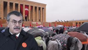 Son dakika... Bakan Tekin, 81 ilden çocuklarla Atanın huzurunda