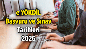e YÖKDİL İngilizce (Sosyal, Sağlık, Fen Bilimleri) başvuru ve sınav tarihi ne zaman 2026 e YÖKDİL sonuçları ne zaman açıklanacak