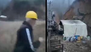Giresun’da heyelan dehşeti Toprak her şeyi yuttu, işçiler felaketten kaçtı