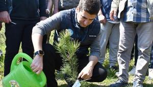 Düzcede MHP Genel Başkanı Bahçeli adına hatıra ormanı oluşturuldu