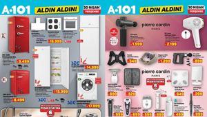 A101 KATALOĞU 30 NİSAN A101 Aldın Aldın 30 Nisan Perşembe aktüel kataloğunda hangi ürünler satışa çıkacak 10 Başlıklı Masaj Aleti, Postür Düzeltme Cihazı, Erkek Tıraş Makinesi, LED Makyaj Aynası...