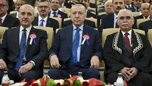 Cumhurbaşkanı Erdoğan, Anayasa Mahkemesi 64. Kuruluş Yıl Dönümü ve Ant İçme Törenine katıldı