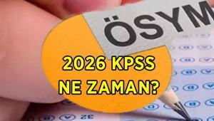 KPSS SINAV TAKVİMİ 2026: Kamu Personel Seçme Sınavı KPSS ne zaman, hangi gün yapılacak ÖSYM KPSS oturumları takvimi