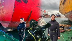 Susuz geçen çocukluktan su altı kaynakçılığına ‘Dev gemilerin altına dalıyorum’