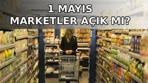 1 MAYIS MARKETLER AÇIK MI, KAPALI MI 1 Mayıs İşçi Bayramı BİM, A101, ŞOK, Migros, Carrefour saat kaçta açılıyor, kaçta kapanıyor