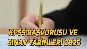KPSS BAŞVURUSU VE SINAV TARİHLERİ 2026: Lise, Ön Lisans ve Lisans KPSS başvuru ve sınav tarihi ne zaman