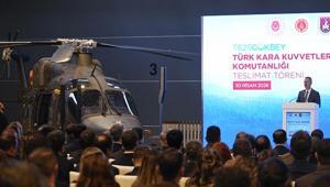 TSKya ilk GÖKBEY telsim edildi: 83 adet helikopter daha kurumların hizmetine sunulacak