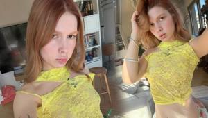 Aleyna Tilkiden yeni pozlar Takipçilerinden beğeni yağdı