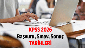ÖSYM 📍 KPSS başvuruları ne zaman 2026 KPSS sınavları hangi tarihlerde uygulanacak ÖSYMden KPSS Ortaöğretim, Ön Lisans, Lisans, DHBT başvuru, sınav, sonuç tarihleri