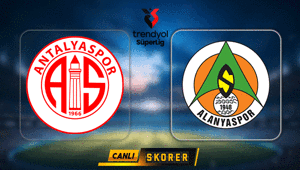 Süper Ligde Antalyaspor ile Alanyaspor karşı karşıya