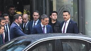 İspanya Başbakanı Sanchez, Ankaradan ayrıldı