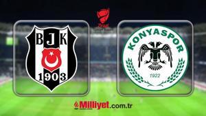 Beşiktaş-Konyaspor Ziraat Türkiye Kupası yarı final maçı bu akşam saat kaçta hangi kanalda (Muhtemel 11ler)