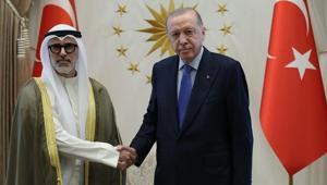 Cumhurbaşkanı Erdoğan, Kuveyt Dışişleri Bakanı Sabahı kabul etti