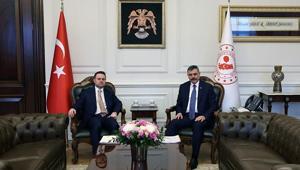 Adalet Bakanı Gürlekten İçişleri Bakanı Çiftçiye ziyaret