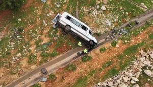 Gaziantepte işçi servisi devrildi: 16 yaralı