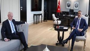 Dışişleri Bakanı Hakan Fidan, Kanada Başbakanı Kıdemli Danışmanı Morrison ile görüştü