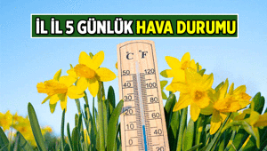 6-7-8-9-10 Mayısın Hava Durumu: İstanbul, Ankara, İzmir ve diğer illerin hava durumu kaç derece olacak, yağmur yağacak mı Anneler Gününde hava nasıl