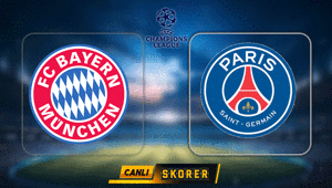 Şampiyonlar Liginde Bayern Münih-PSG maçı