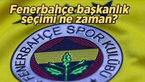 Gözler Fenerbahçede Fenerbahçe başkanlık seçimi ne zaman, hangi tarihte