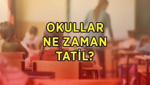 OKULLAR NE ZAMAN KAPANACAK 2026 Okullar ne zaman, hangi gün kapanacak Yaz tatiline kaç gün kaldı MEB tatil takvimi