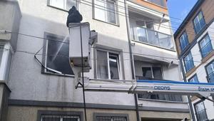 Afyonkarahisarda korkutan yangın 4 çocuğun çığlığı facianın eşiğinden döndürdü