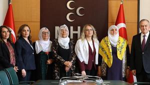 Barış Annelerinden MHPye ziyaret Görüşme 1 saat sürdü