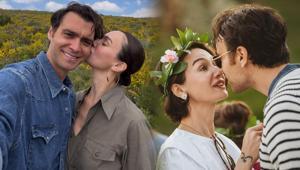 Ünlü çift aşka geldi Birce Akalay ve sevgilisinden romantik kare