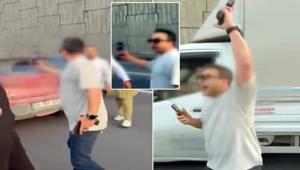 Trafikte tartıştığı kişinin önünü kesen polis silahını çekti: Sana hayatında yazılabilecek en ağır cezayı yazacağım