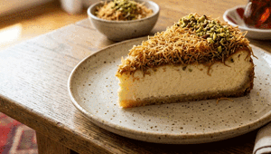 Çıtır Çıtır Bir Lezzet: Kadayıf Kaplamalı Cheesecake Tarifi