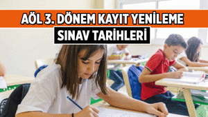 Açık Öğretim Lisesi ❗ AÖL 3. Dönem Kayıt Yenileme ne zaman, nasıl yapılır Açık Öğretim Lisesi 3. dönem sınavları ne zaman