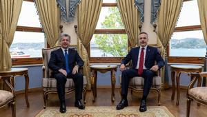 Dışişleri Bakanı Hakan Fidan, IKBY Başbakanı Barzani ile İstanbulda görüştü