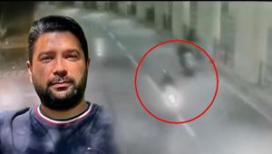 Taksim’de feci motosiklet kazası Savrularak yere düşen genç sürücü hayatını kaybetti: O anlar kamerada
