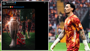 Galatasarayda Uğurcan Çakırdan Trabzonspora gönderme