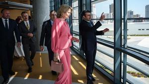 Belçika Kraliçesi Mathilde Baykar’ı ziyaret etti