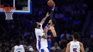 NBAde New York Knicks play-off rekorunu egale etti Doğu Konferansında finale çıktı