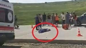 Şırnak’ta yol çalışması faciayla bitti Hafif ticari aracın çarptığı işçi arkadaşlarının gözleri önünde hayatını kaybetti