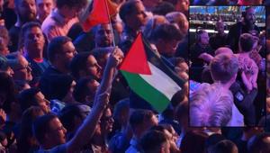 Eurovisionda İsrail şiddeti Salon karıştı, protestoculara sert müdahale: Soykırımı durdurun