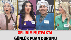 İŞTE GÜNÜN BİRİNCİSİ 💥 Gelinim Mutfakta bugün kim birinci oldu ve yarım altın kazandı 13 Mayıs 2026 Çarşamba Gelinim Mutfakta puan durumu: En düşük, en yüksek puanın sahibi...